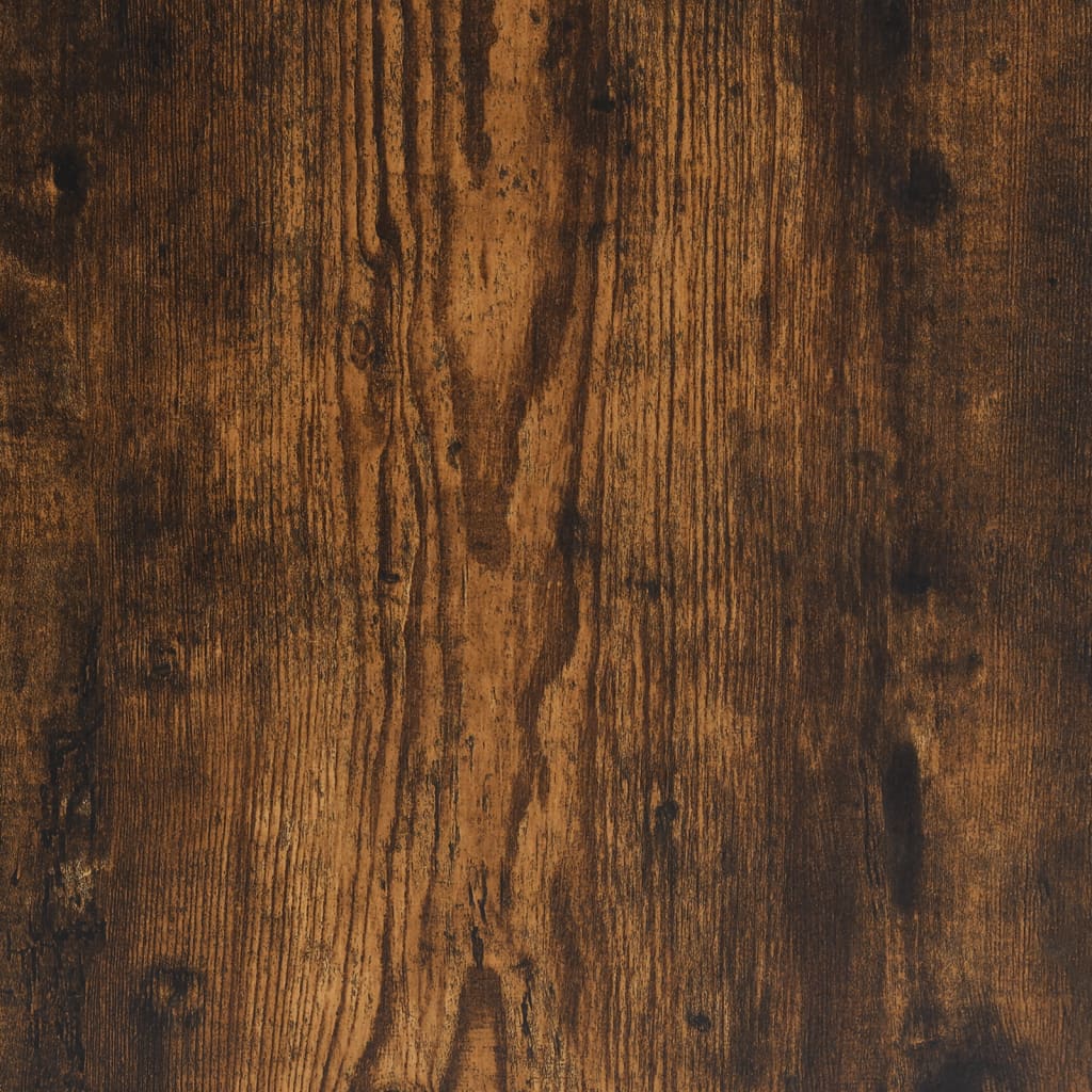 Sieninės lentynos, 8vnt., dūminio ąžuolo, 40x10x1,5cm, mediena