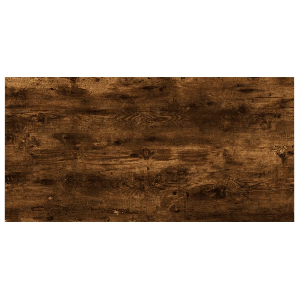 Sieninės lentynos, 4vnt., dūminio ąžuolo, 40x20x1,5cm, mediena