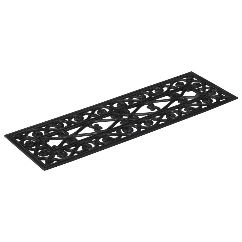 Stair treads, 5 pcs, 25x75cm, rubber