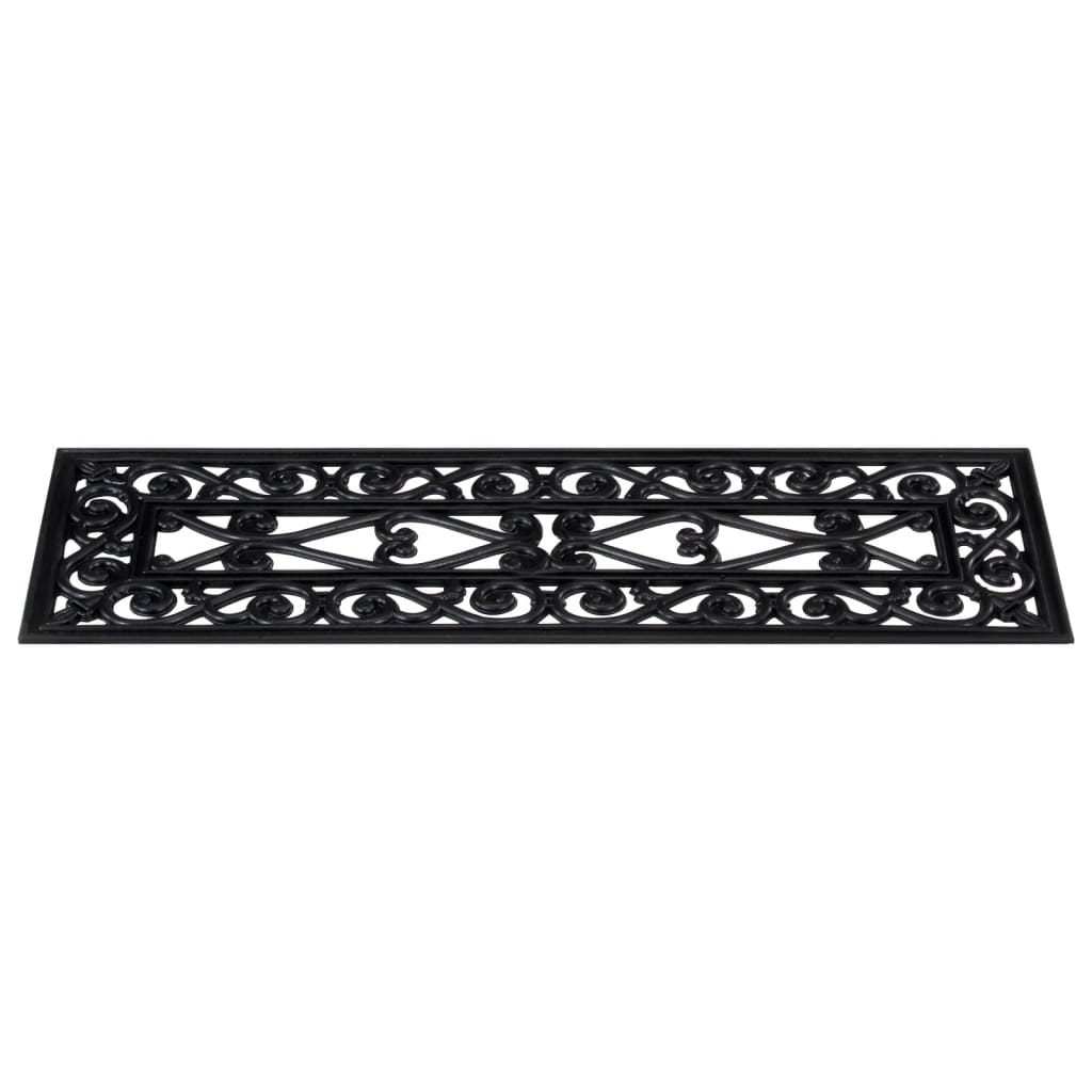 Stair treads, 5 pcs, 25x75cm, rubber