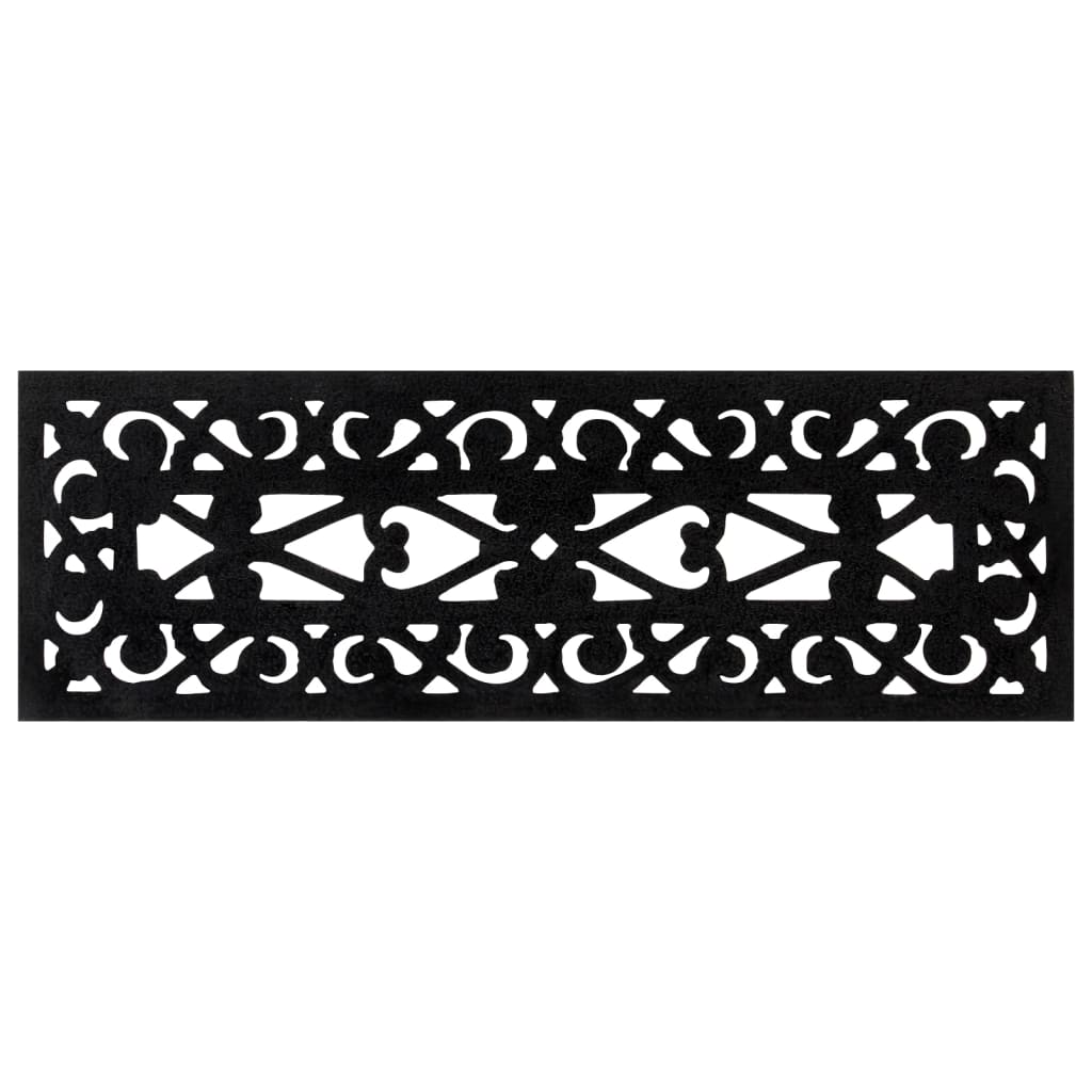 Stair treads, 5 pcs, 25x75cm, rubber