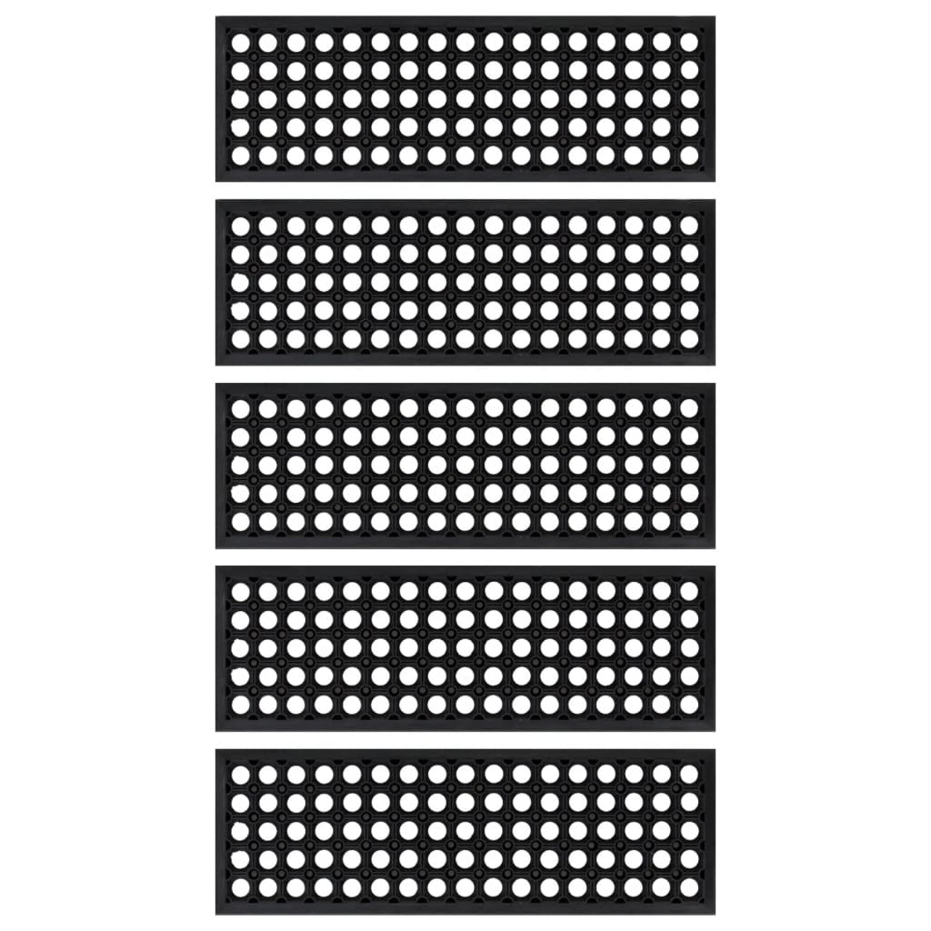 Laiptų pakopos, 5vnt., 25x75cm, guma