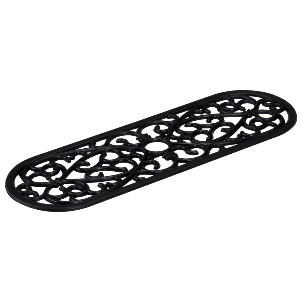 Stair treads, 10 pcs, 25x75cm, rubber