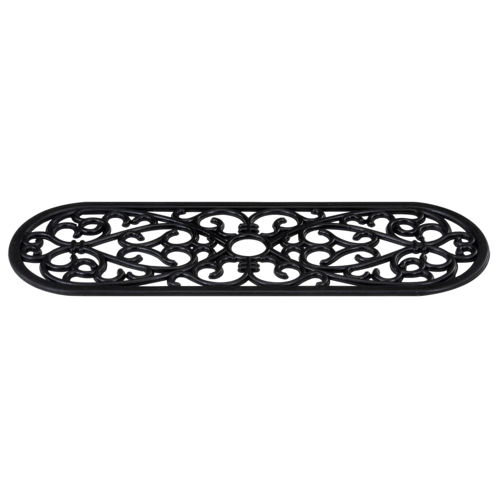 Stair treads, 10 pcs, 25x75cm, rubber
