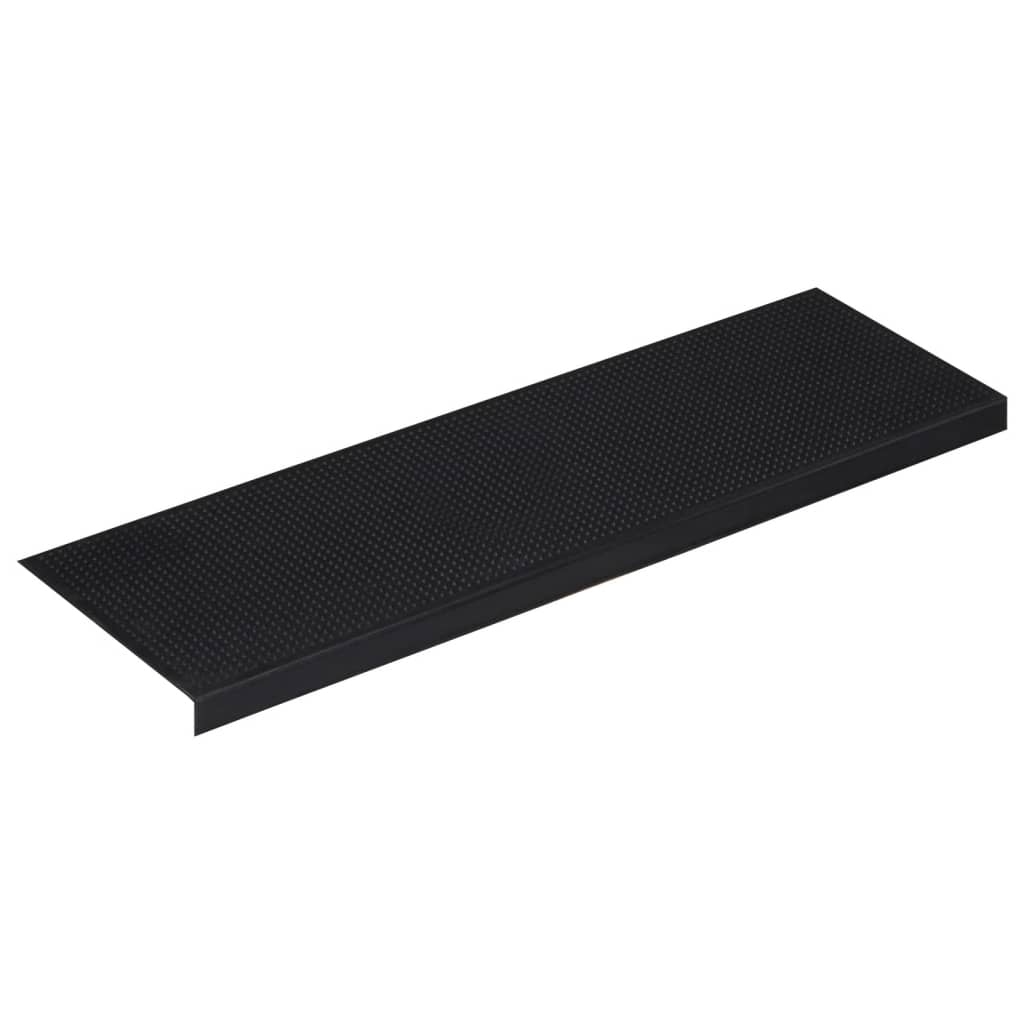 Stair treads, 5 pcs, 25x75cm, rubber