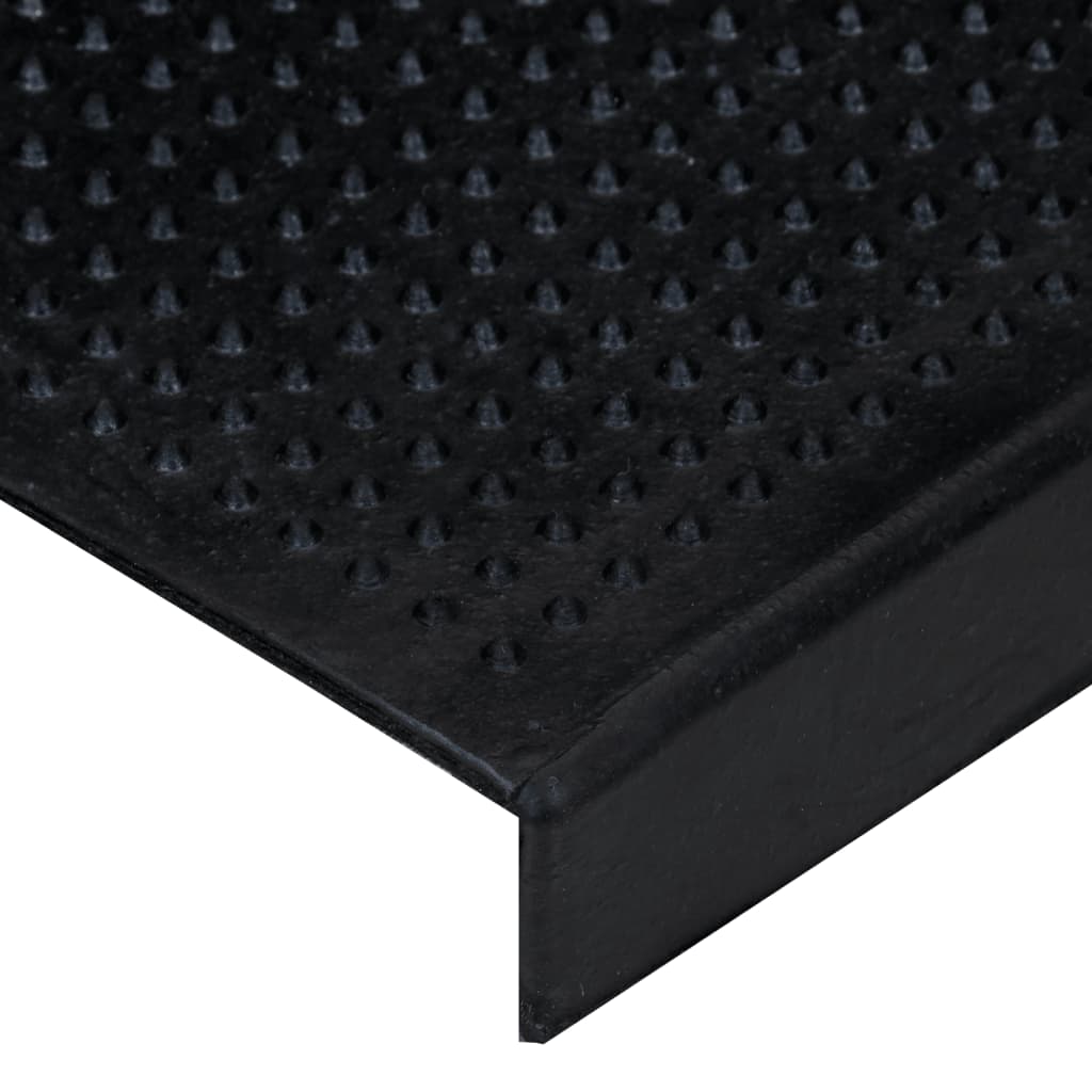 Stair treads, 5 pcs, 25x75cm, rubber