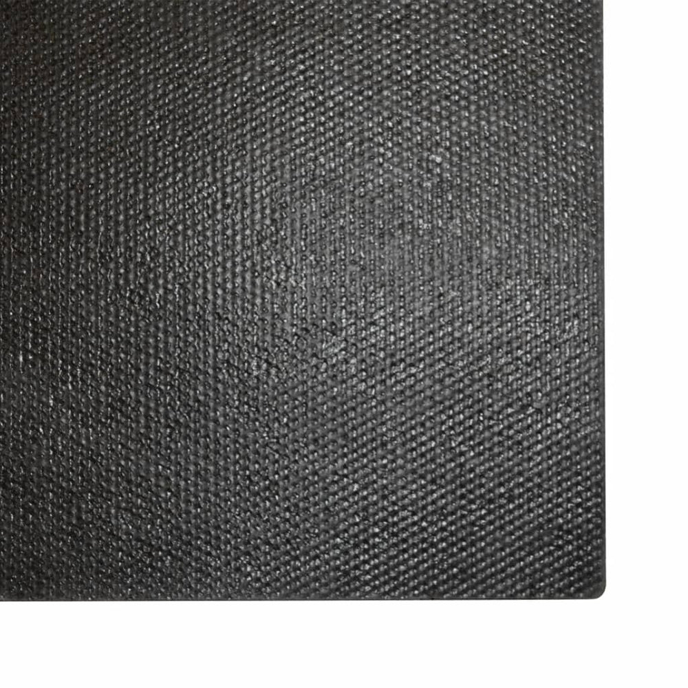 Durvju paklājiņš, dabīgs, 50x80cm, kušķains kokosa šķiedras