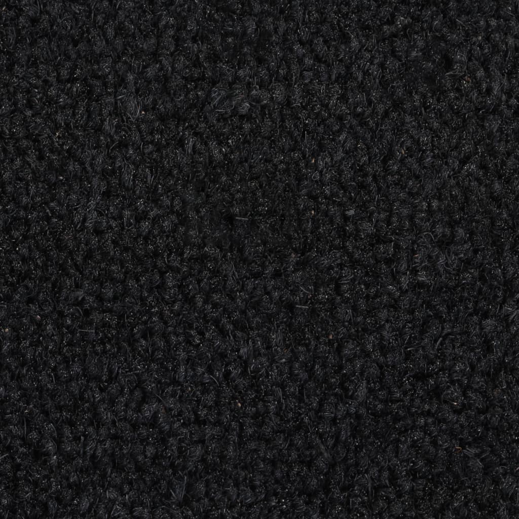 Durų kilimėlis, juodas, 65x100cm, kokoso pluoštas