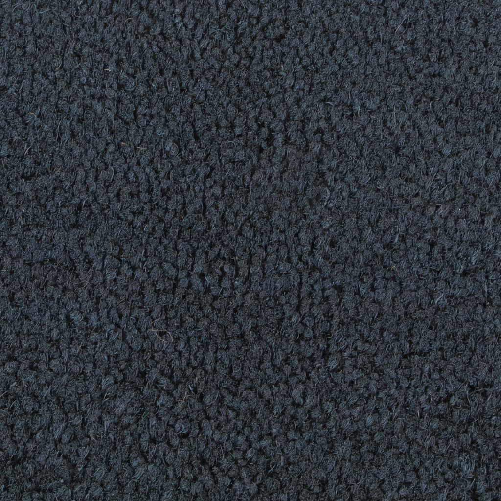 Doormat, dark grey, 50x80cm, coconut fibre
