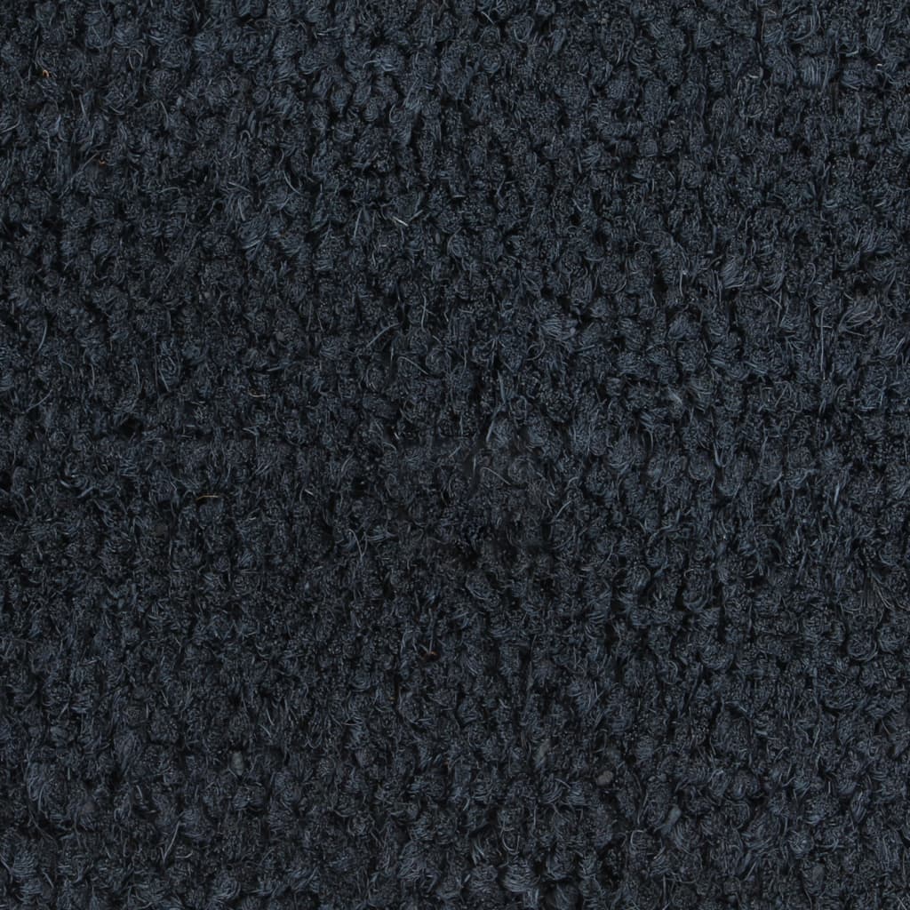 Durų kilimėlis, tamsiai pilkas, 80x100cm, kokoso pluoštas