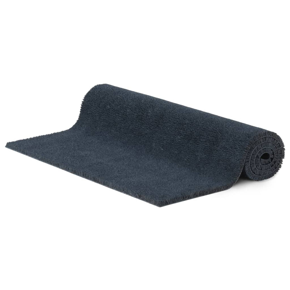 Doormat, dark grey, 90x150cm, coconut fibre