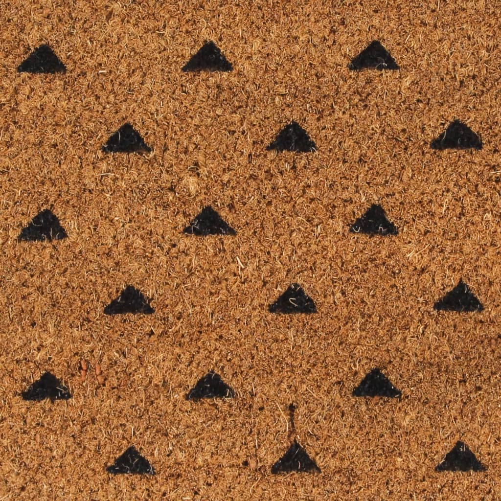 Durvju paklājiņš, dabīgs, 45x75cm, kokosa šķiedra