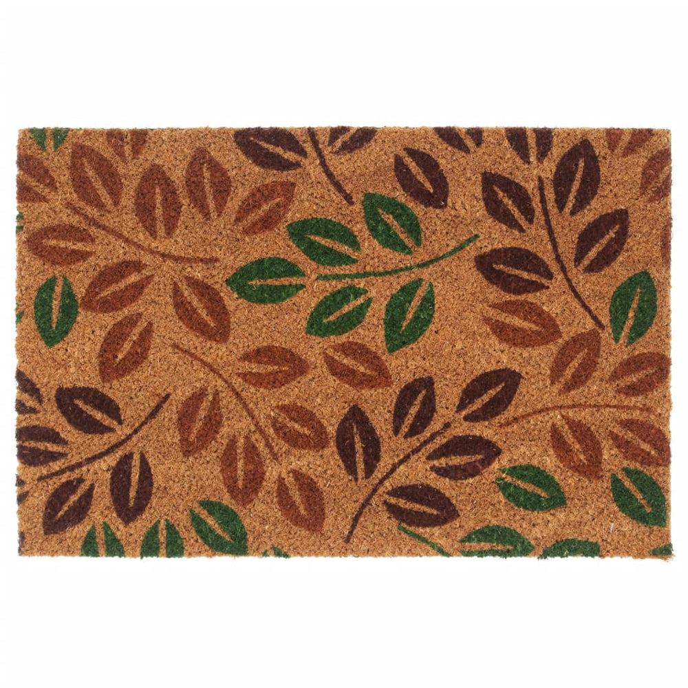 Durvju paklājs, dabīgs, 40x60cm, kušķains kokosriekstu šķiedras