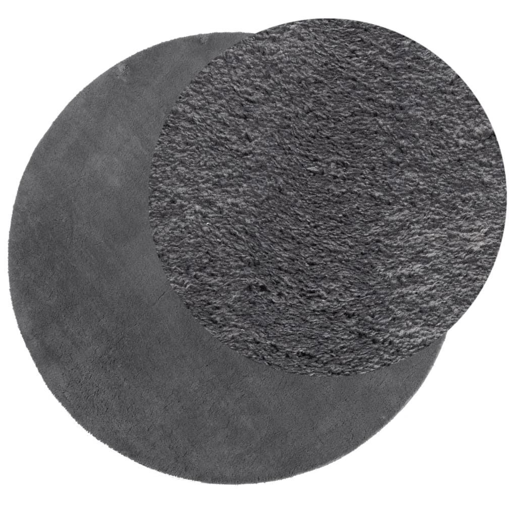 Paklājs HUARTE, antracīts, 100 cm, īsas šķiedras