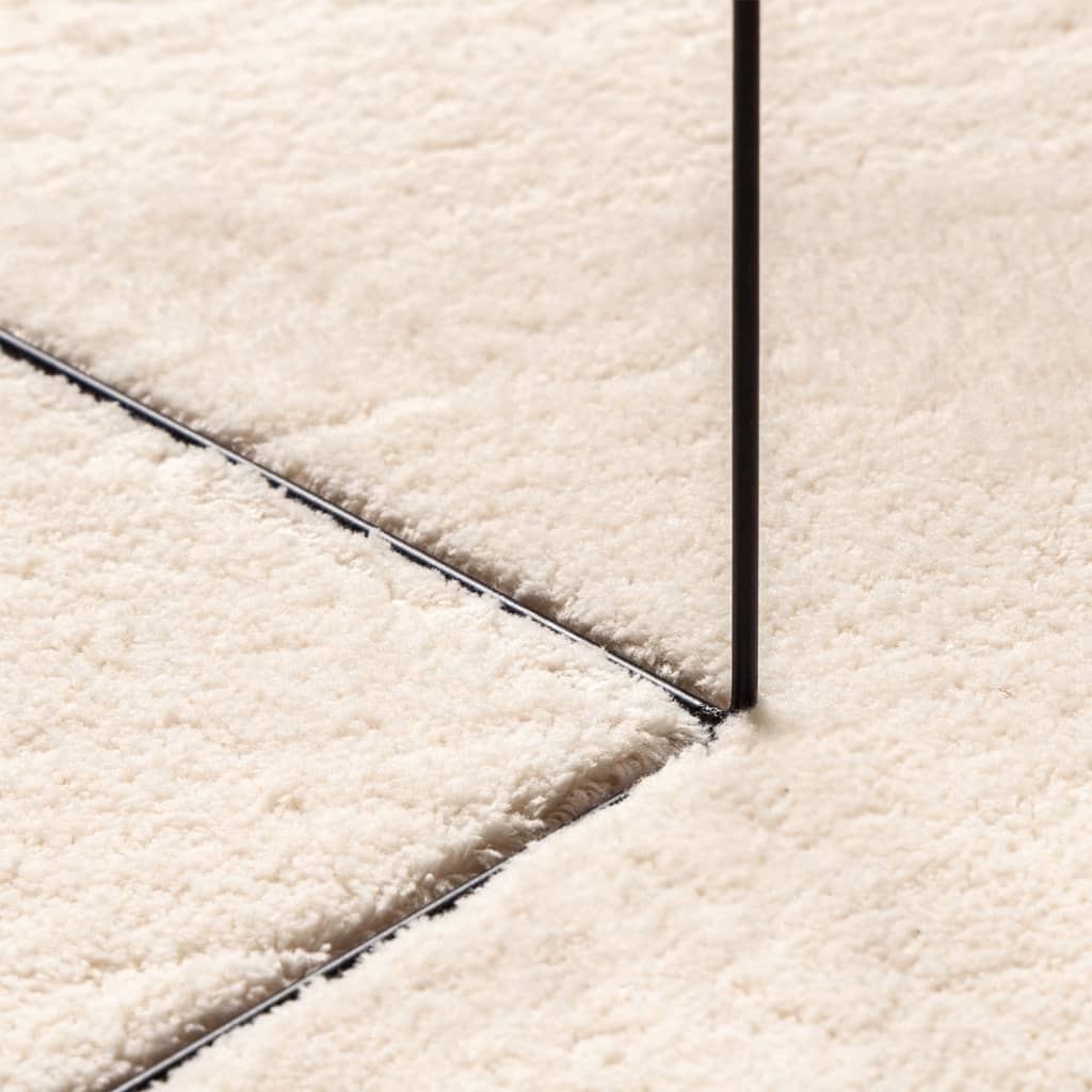 Rug HUARTE, sand, 120x170cm, short pile