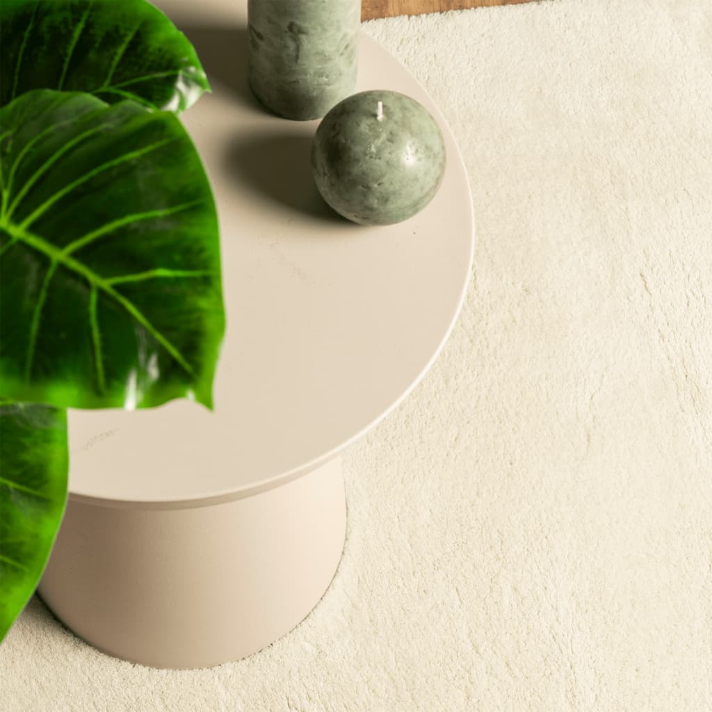 Rug HUARTE, cream, 80x250cm, short pile
