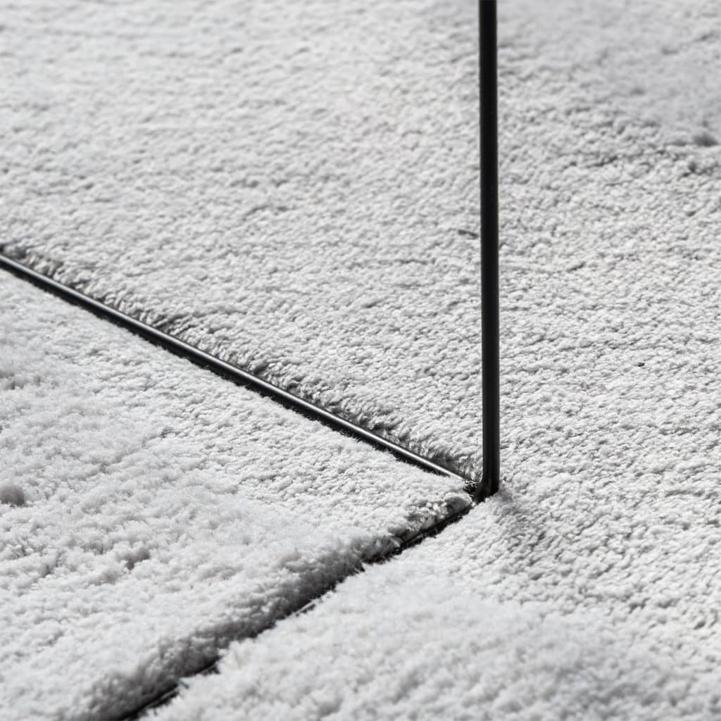 Carpet HUARTE, grey, 240x240cm, short pile