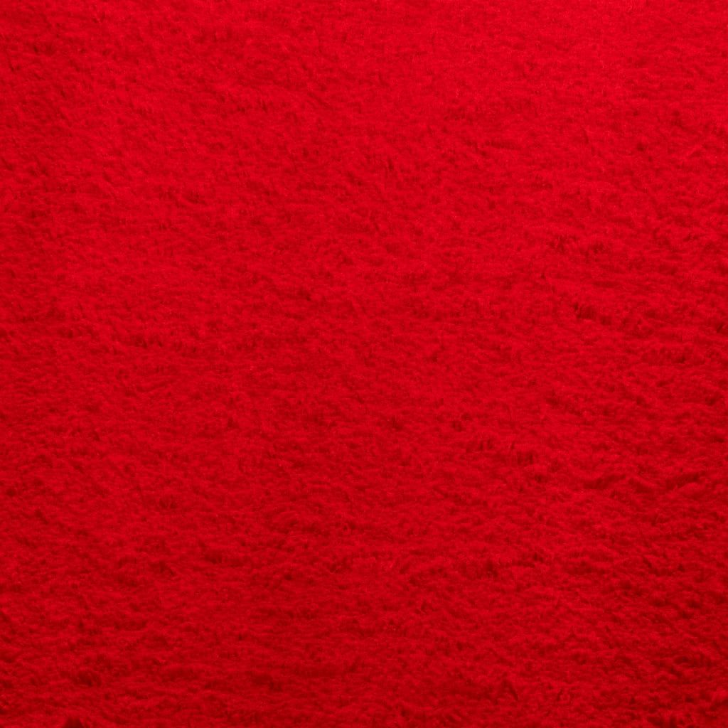 Kilimas HUARTE, raudonos spalvos, 80cm, trumpi šereliai