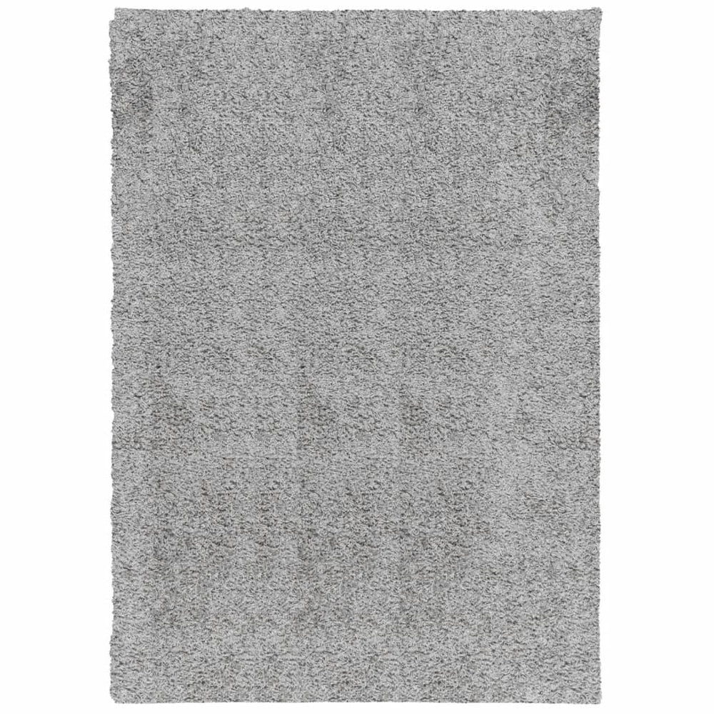 Shaggy tipo kilimas, pilkos spalvos, 160x230cm, aukšti šereliai