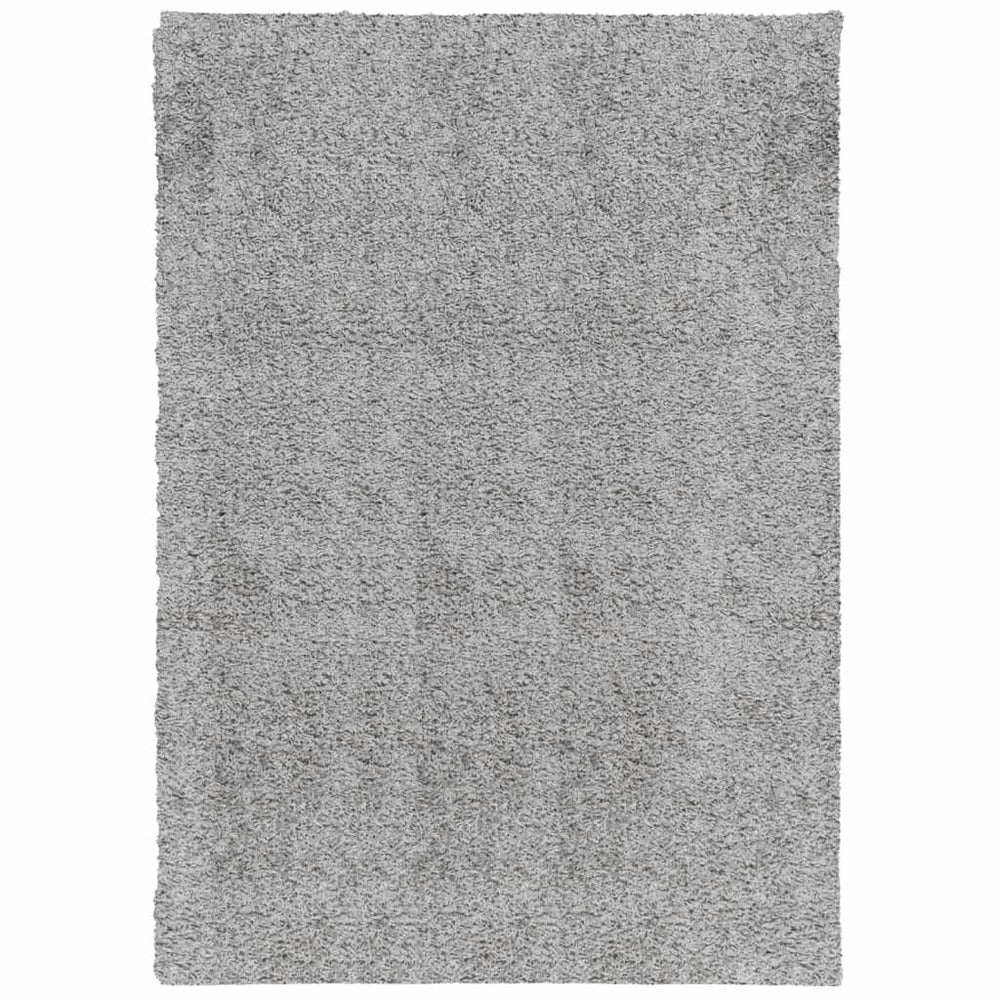 Shaggy kilimas PAMPLONA, pilkas, 160x230cm, aukšti šereliai