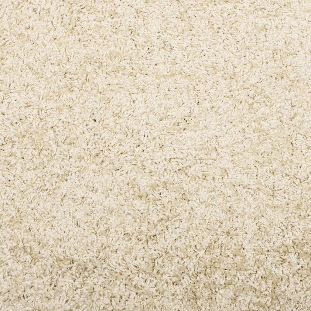 Shaggy kilimas PAMPLONA, auksinis, 120x170cm, aukšti šereliai