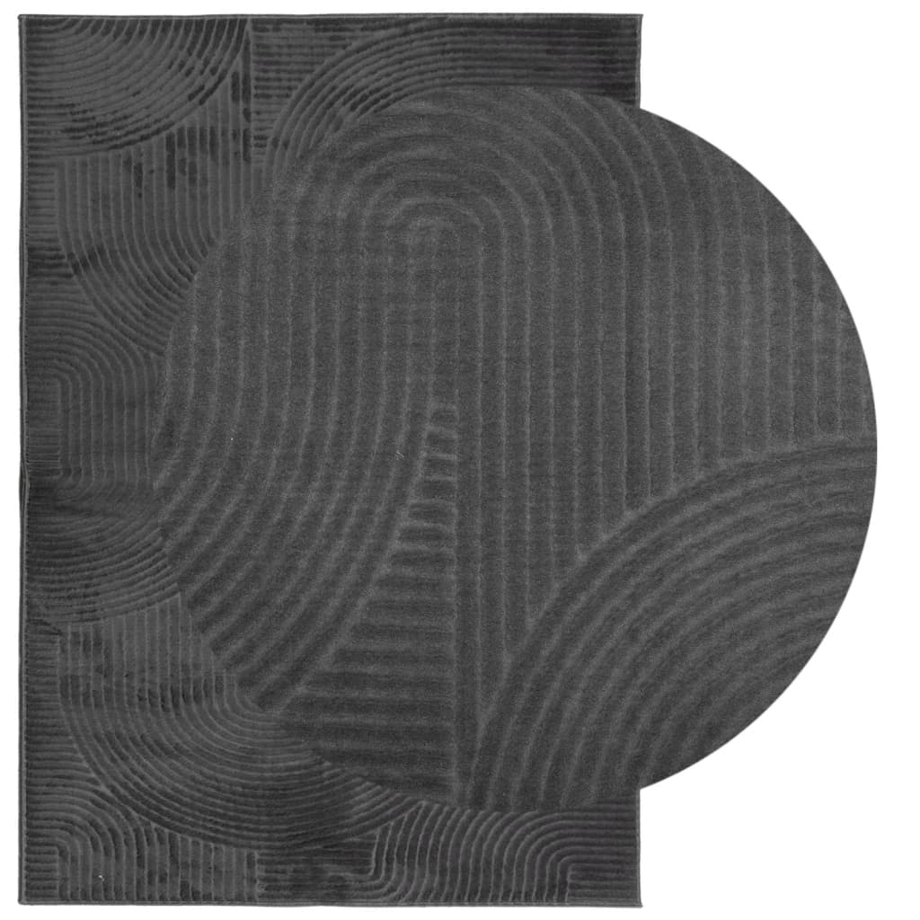 Paklājs IZA, antracīts, 120x170cm, īss plūksnu augstums