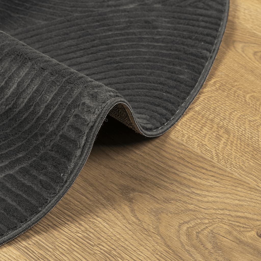 Paklājs IZA, antracīts, 120 cm, īsas šķiedras