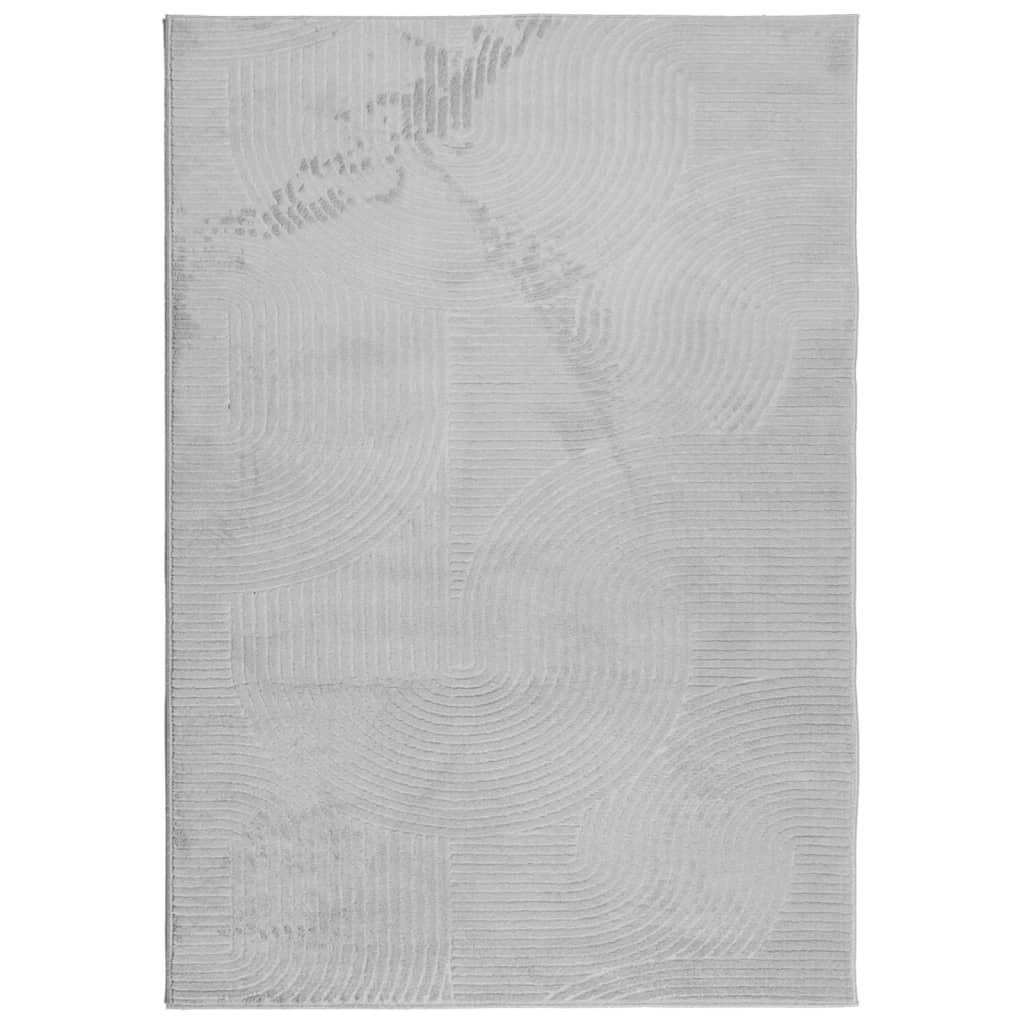 Kilimas IZA, pilkas, 120x170cm, trumpi šereliai