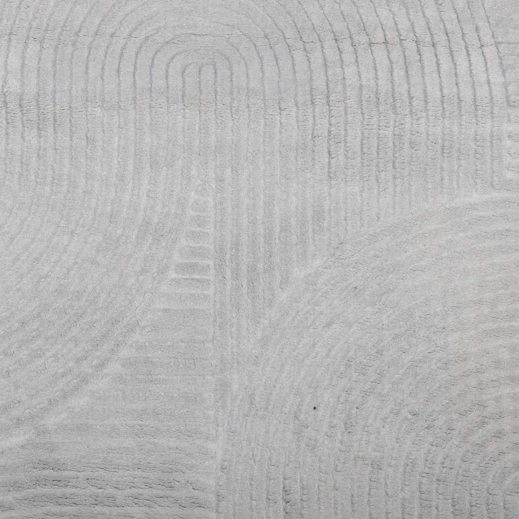 Kilimas IZA, pilkas, 120x170cm, trumpi šereliai