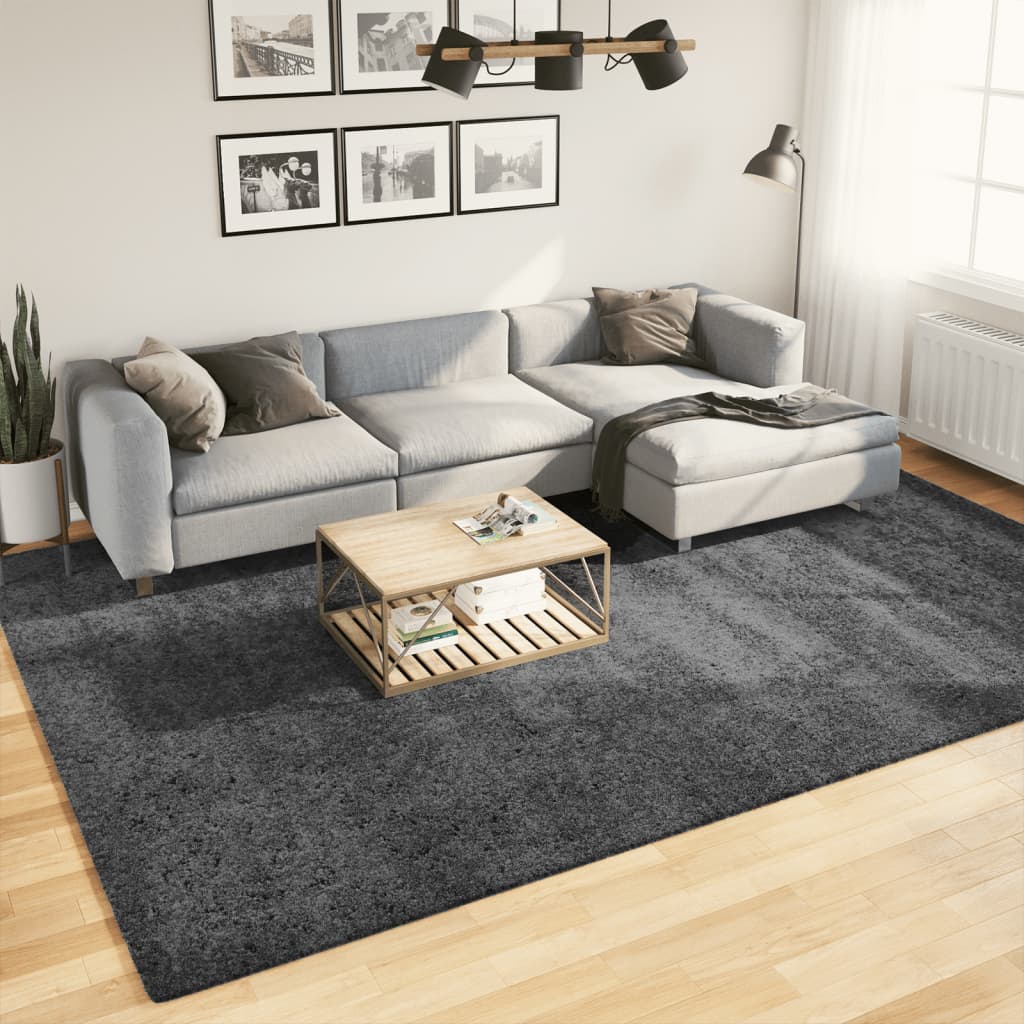 OVIEDO rug, anthracite, 240x340cm, short pile