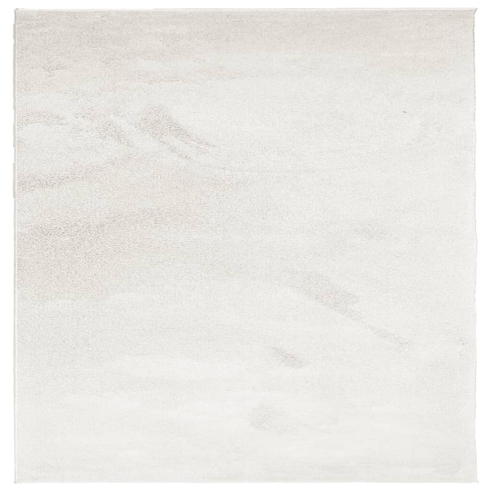 Kilimas OVIEDO, smėlio spalvos, 120x120cm, trumpi šereliai