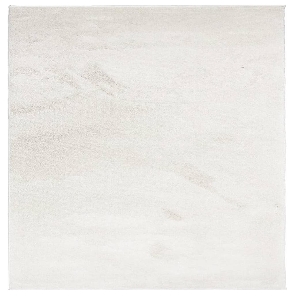 Kilimas OVIEDO, smėlio spalvos, 200x200cm, trumpi šereliai