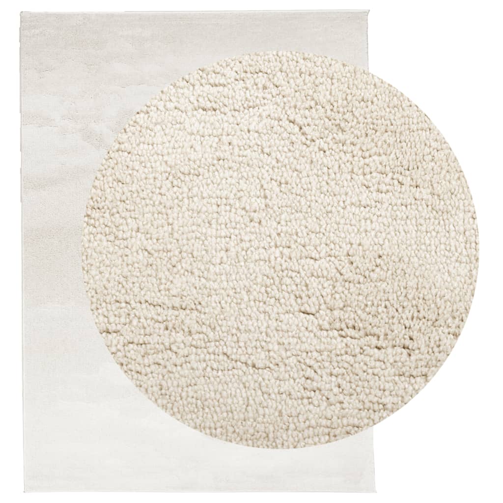 Rug OVIEDO, beige, 240x340cm, short pile