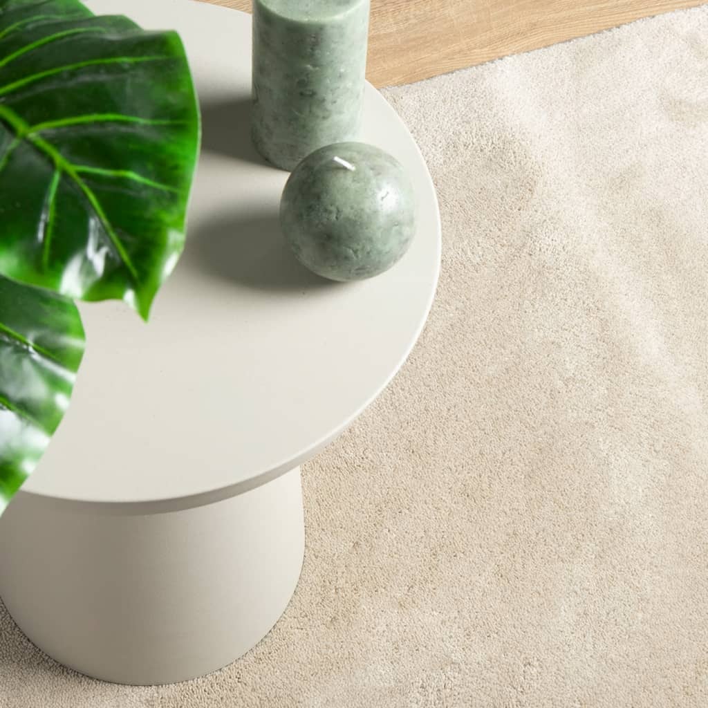 Rug OVIEDO, beige, 240x340cm, short pile