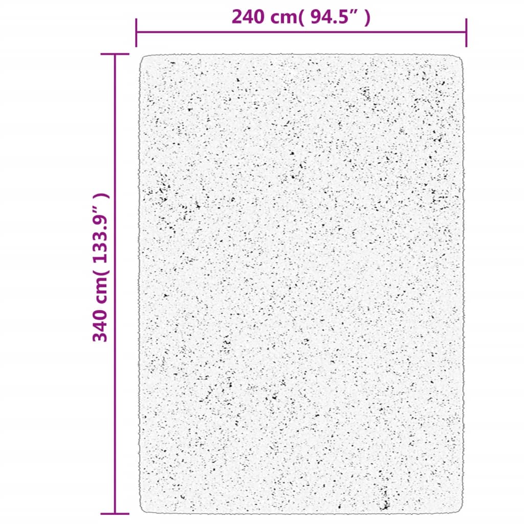 Rug OVIEDO, beige, 240x340cm, short pile