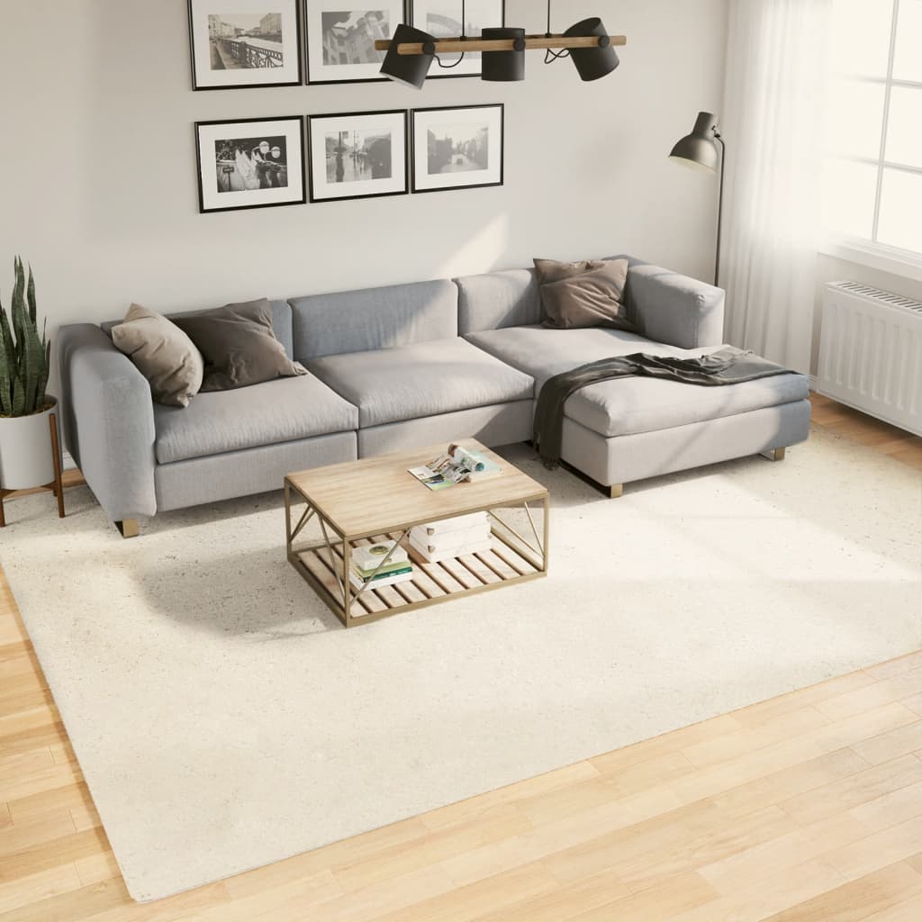 Rug OVIEDO, beige, 240x340cm, short pile