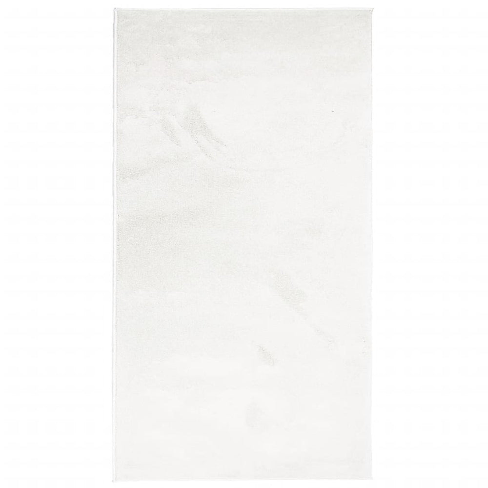 Kilimas OVIEDO, kreminės spalvos, 60x110cm, trumpi šereliai