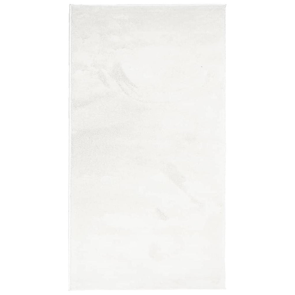Kilimas OVIEDO, kreminės spalvos, 80x150cm, trumpi šereliai