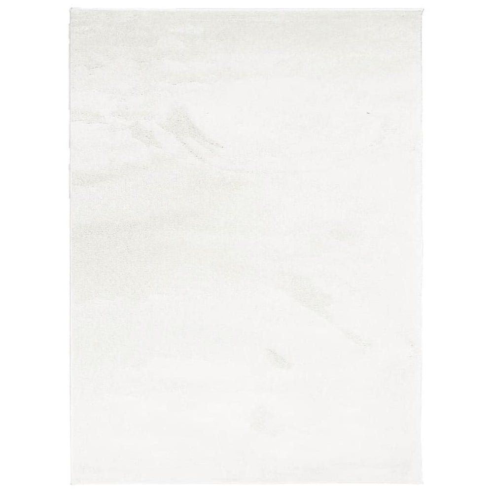 Kilimas OVIEDO, kreminės spalvos, 240x340cm, trumpi šereliai