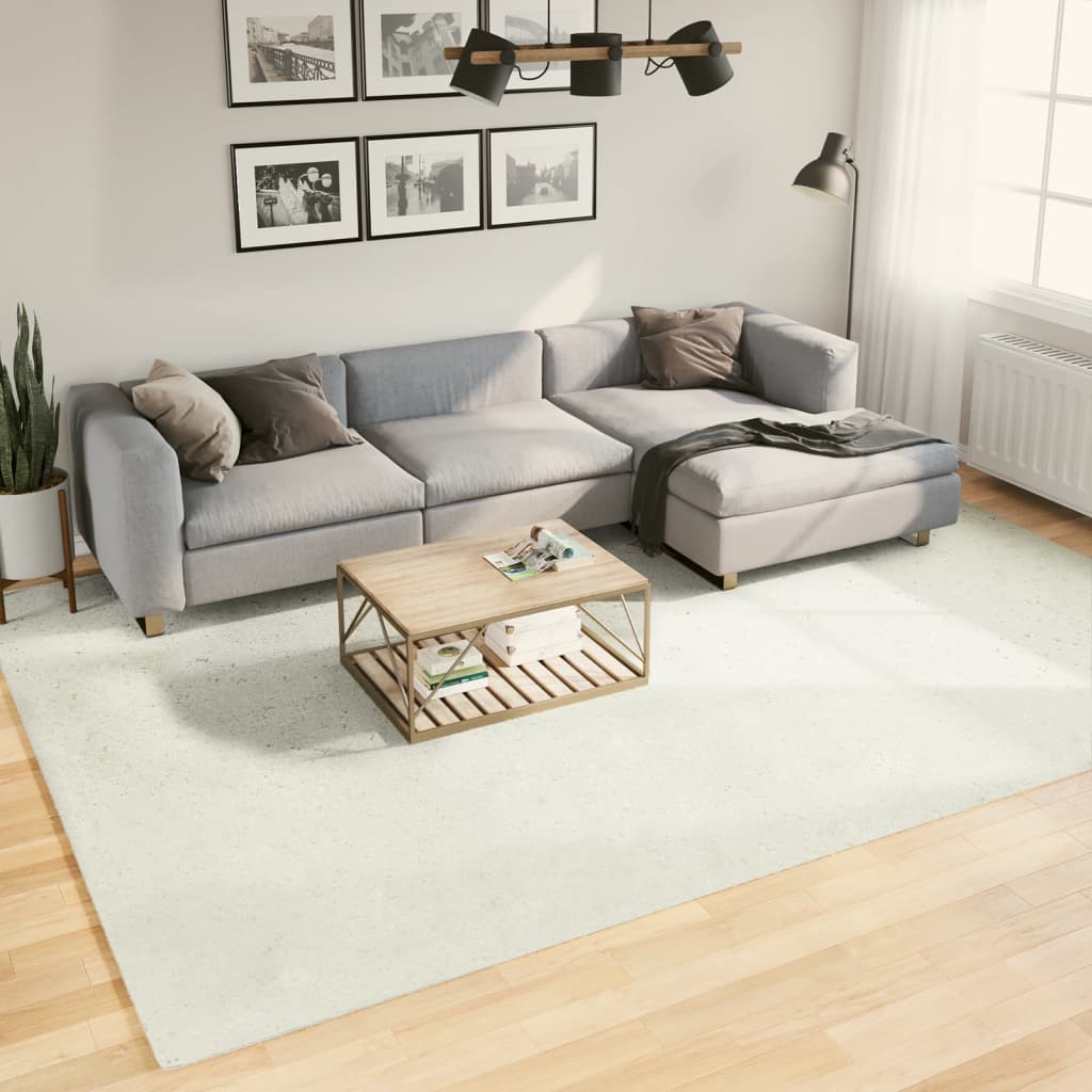 Paklājs OVIEDO, krēmkrāsas, 240x340cm, īss plūksnojums