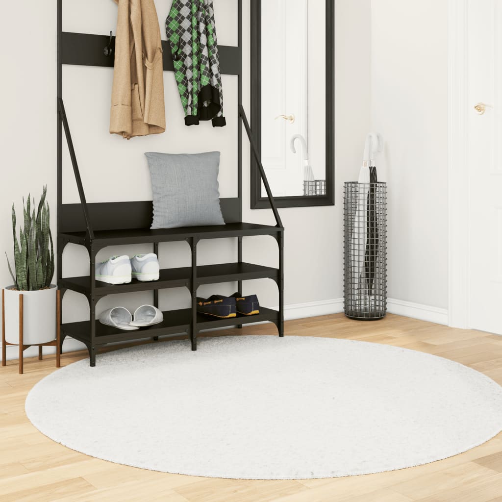 Rug OVIEDO, cream, 160cm, short pile