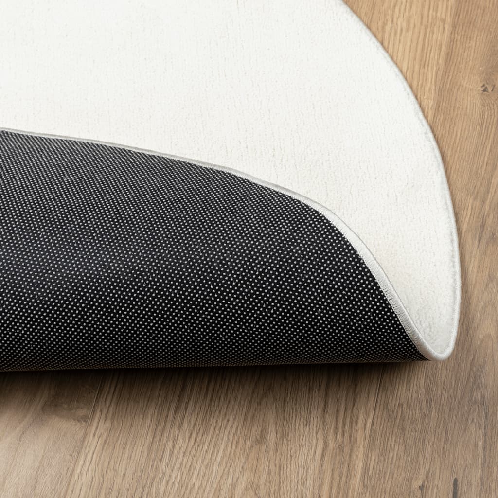 Rug OVIEDO, cream, 200cm, short pile