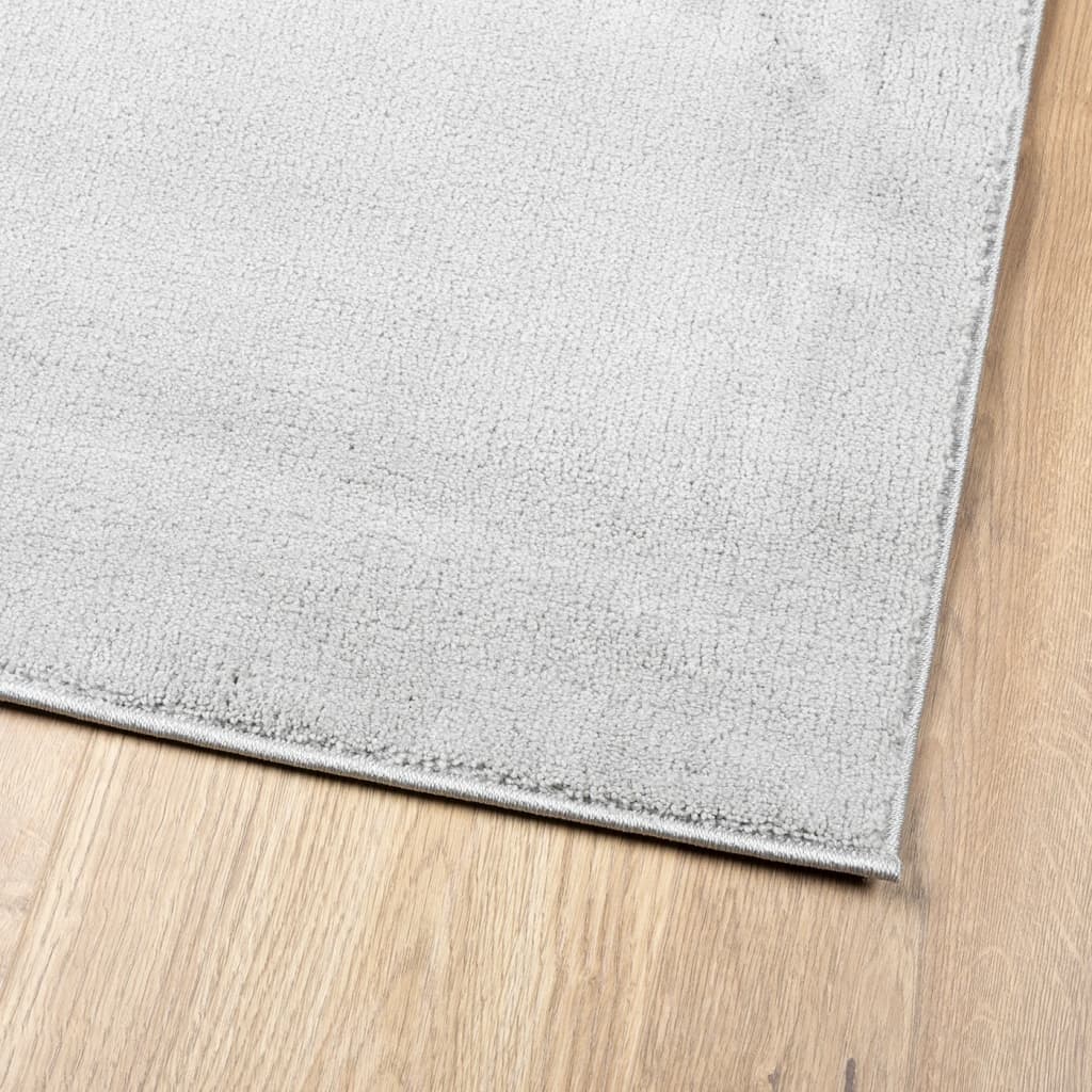 Rug OVIEDO, grey, 140x200cm, short pile