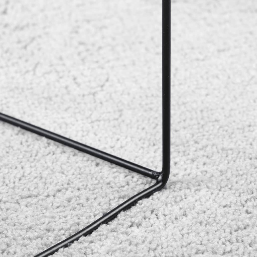 Rug OVIEDO, grey, 140x200cm, short pile