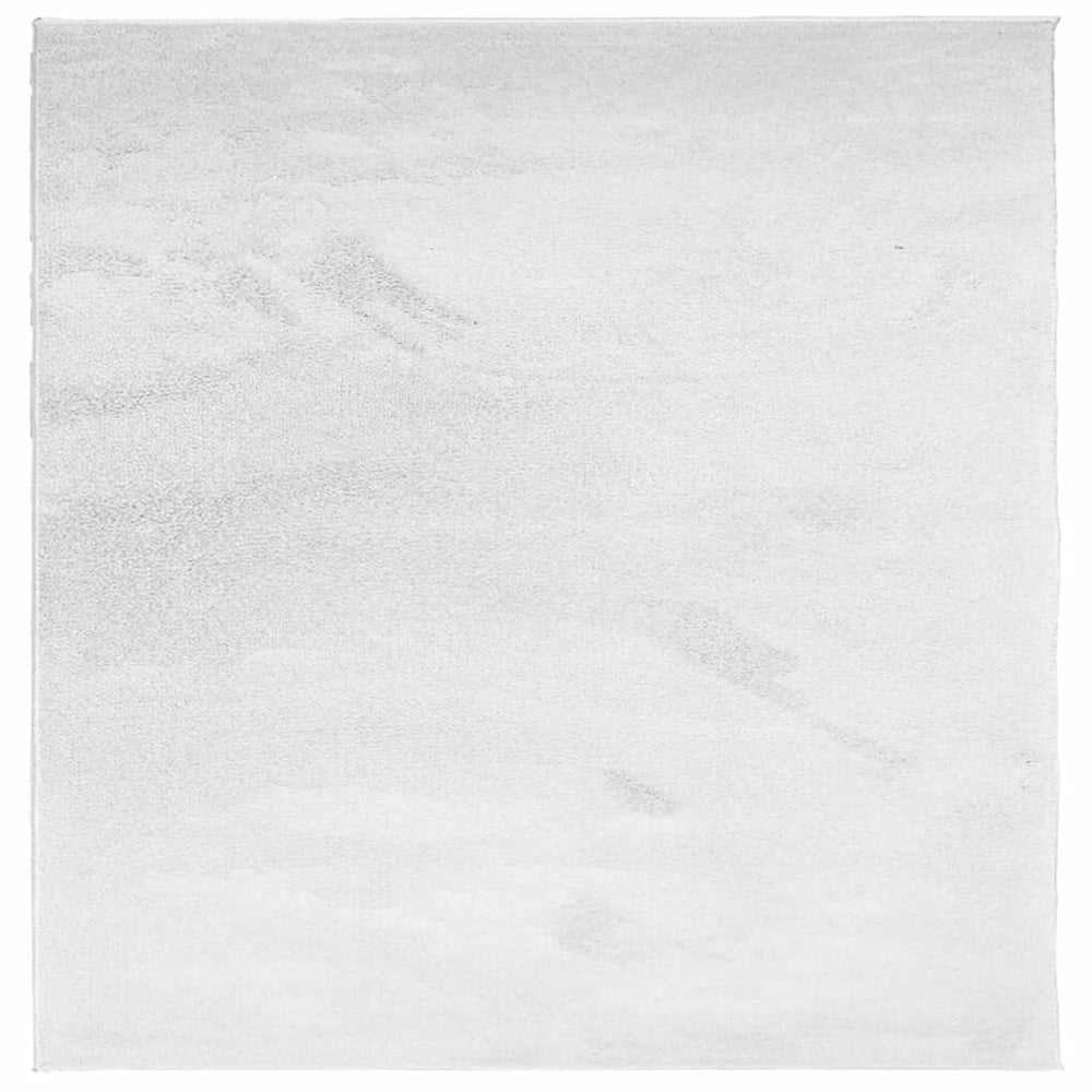 Kilimas OVIEDO, pilkos spalvos, 200x200cm, trumpi šereliai