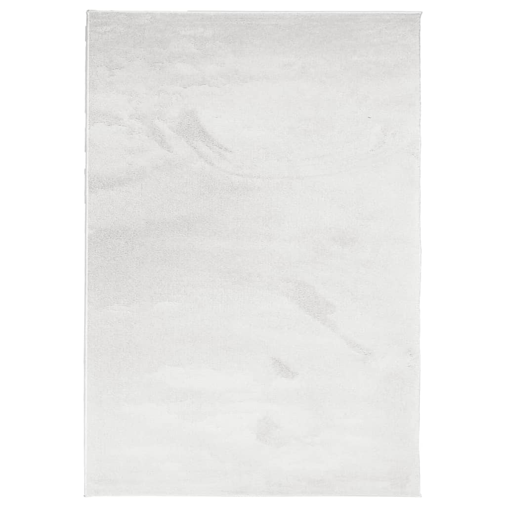Kilimas OVIEDO, pilkos spalvos, 200x280cm, trumpi šereliai