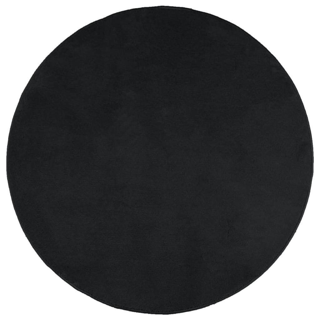 Kilimas OVIEDO, juodos spalvos, 100cm, trumpi šereliai