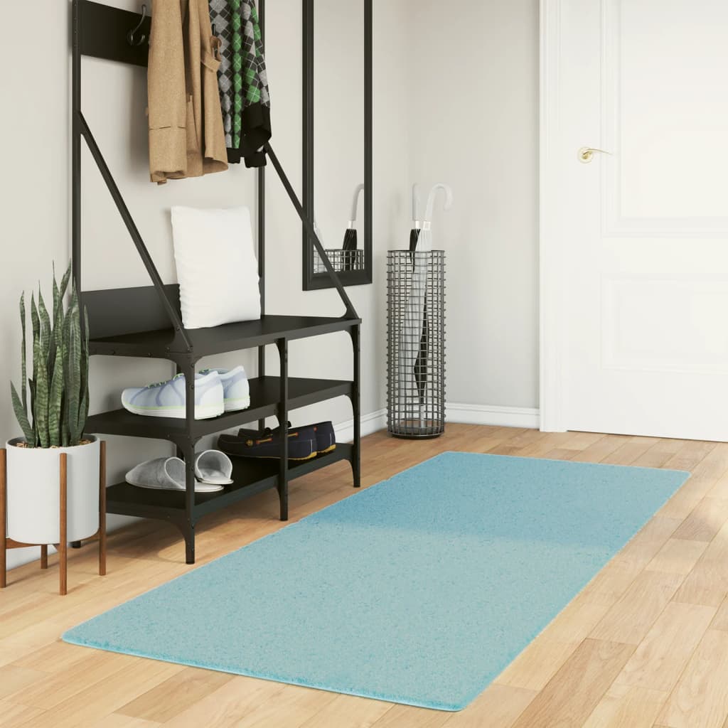 Carpet OVIEDO, green, 80x200cm, short pile