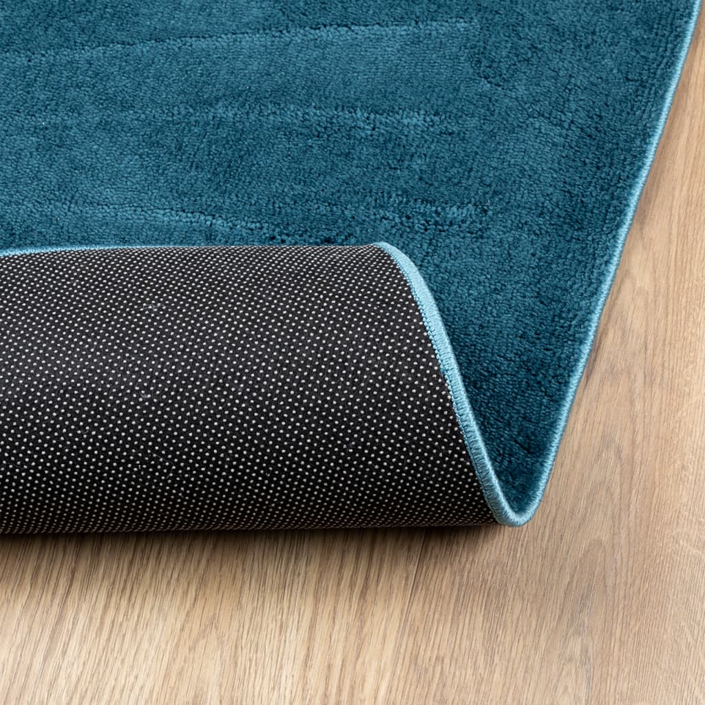 Carpet OVIEDO, turquoise, 160x230cm, short pile