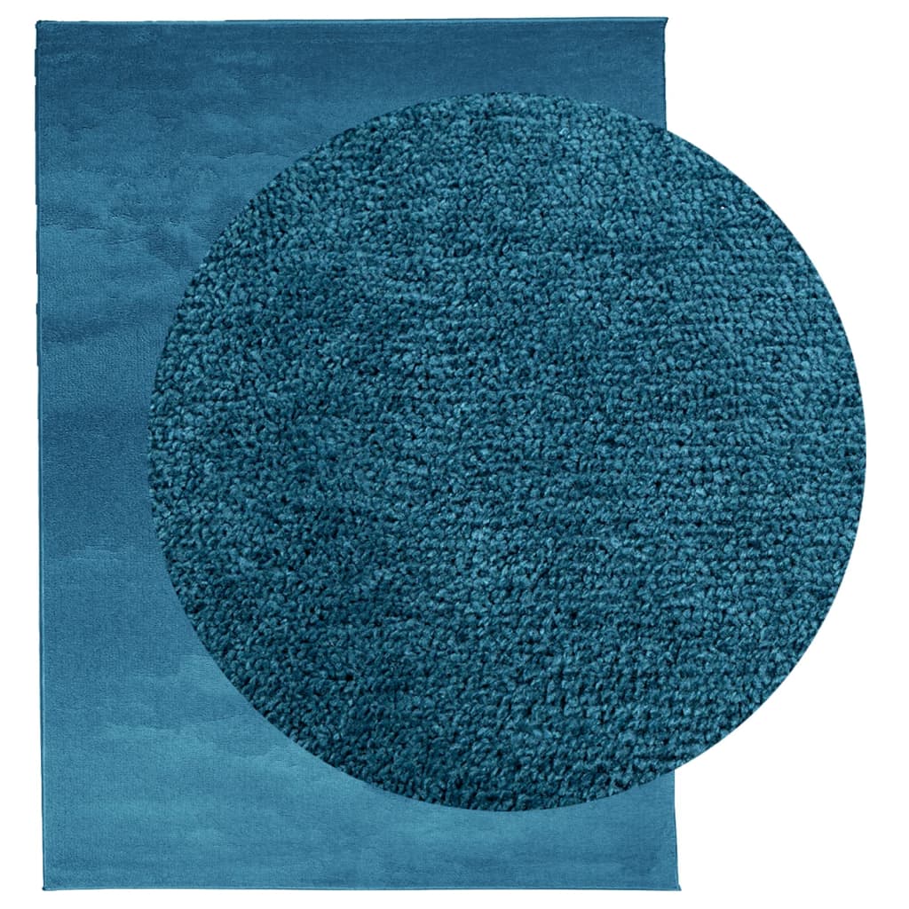 OVIEDO rug, turquoise, 240x340cm, short pile